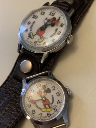 Vintage Bradley Mickey Mouse Watches (2)