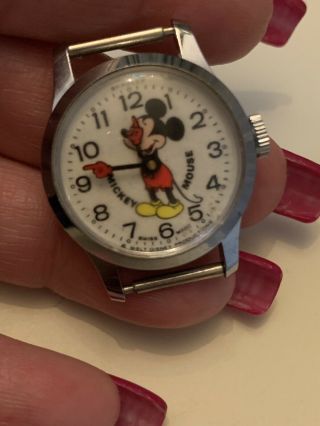 Vintage Bradley Mickey Mouse Watches (2) 5