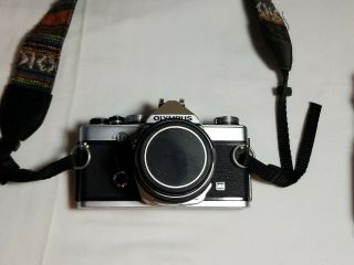 Vintage Camera Olympus OM - 1N,  2 Lenses, 3