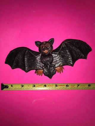 Halloween Vintage Bat Very Old Pulp Spooky German Germany Diecut Read 6
