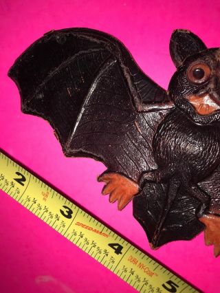 Halloween Vintage Bat Very Old Pulp Spooky German Germany Diecut Read 8