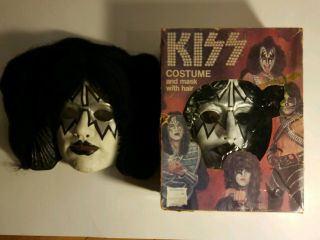 Vintage Kiss 1978 Aucoin Halloween Costume Ace Frehley Rare - Collegeville