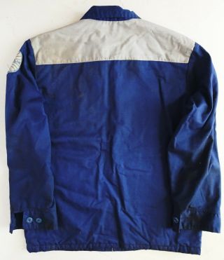 VINTAGE PAN AM JFK Mechanic ' s Winter Coat with Quilted Lining. 5