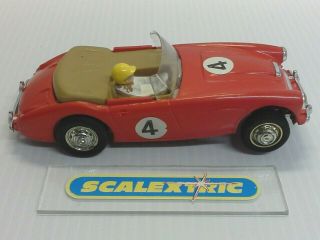 SCALEXTRIC Tri - ang Vintage 1960 ' s C74 AUSTIN HEALEY 3000 4 in RED (LOVELY) 7