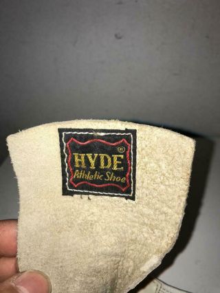 VINTAGE HYDE BOXING SHOES BOOTS 10 1/2 2