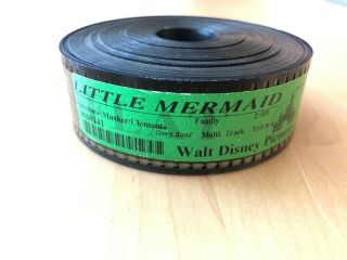 Vintage Collectible The Little Mermaid Movie Film Trailer 35mm Flat - Trailer 4