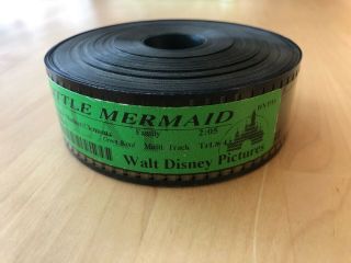 Vintage Collectible THE LITTLE MERMAID Movie Film Trailer 35mm FLAT - Trailer 4 2