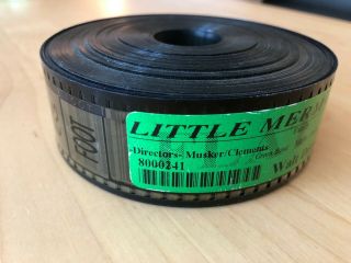 Vintage Collectible THE LITTLE MERMAID Movie Film Trailer 35mm FLAT - Trailer 4 3