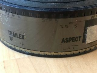 Vintage Collectible THE LITTLE MERMAID Movie Film Trailer 35mm FLAT - Trailer 4 7