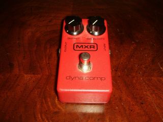 Vintage Early 1980s Mxr Dyna Comp Compressor Sustainer Pedal - Very