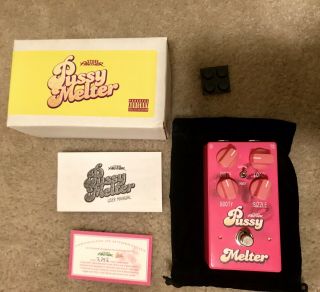 Steel Panther Pussy Melter Distortion Pedal (rare)