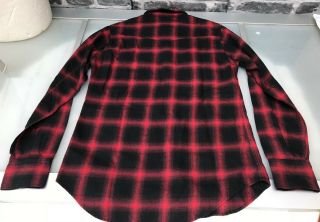 Rare & Great Saint Laurent AW15 Hedi Slimane Plaid Nashville Western Shirt 11