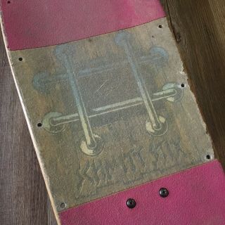 1987 Schmitt Stix John Lucero X2 rare vintage skateboard deck jester madrid 6