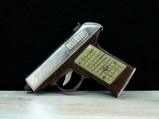 Vintage Lighter Pistol Gun Cigarette Gasoline Handmade ИТК Soviet