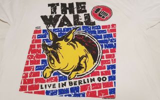 Vintage Roger Waters The Wall Live in Berlin 1990 Shirt 2