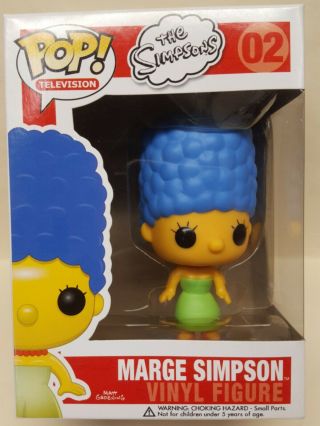 Funko Pop The Simpsons Marge Simpson 02 Rare