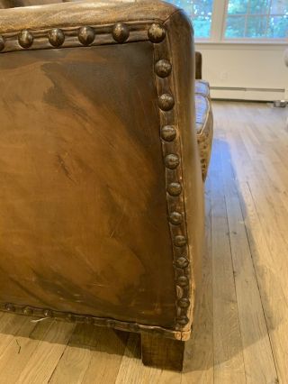 Vintage Ralph Lauren Leather Sofa 3
