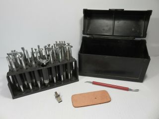 Vintage CRAFTOOL STAMPING TOOLS MADE IN USA Only $0.  01 5
