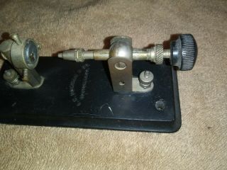 Early Rare A.  W.  Bowman And Co.  Crystal Detector 3