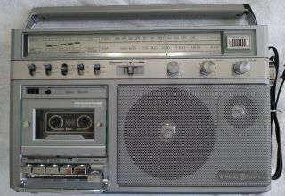 Vintage Ge 3 - 5280c Radio/cassette Recorder