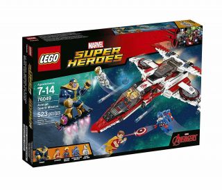 Lego Marvel Avengers: Avenjet Space Mission (76049) Nib 2016 Set