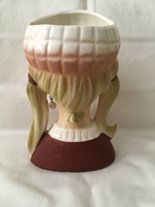 Vintage BRINN’S (TP - 2119) Lady Head Vase 2