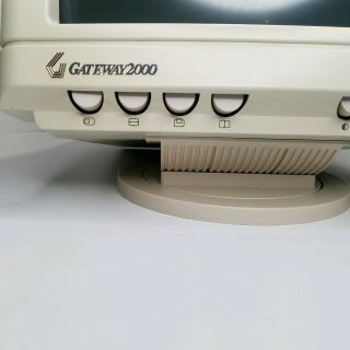 Vintage Gateway 2000 CrystalScan Monitor LX1451 13 