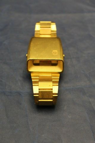 Vintage Girard Perregaux Led Watch 9931 Pa Rare All
