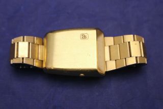 Vintage Girard Perregaux LED Watch 9931 PA Rare All 3