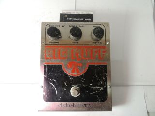 Vintage 1978 Electro Harmonix V5 Big Muff Pi Fuzz Pedal Ic Op - Amp Version 5