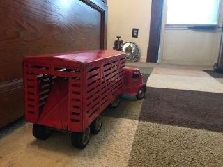 50’s Vintage Tonka Toys Mound Metalcraft Inc.  Pressed Steel Semi Truck 2