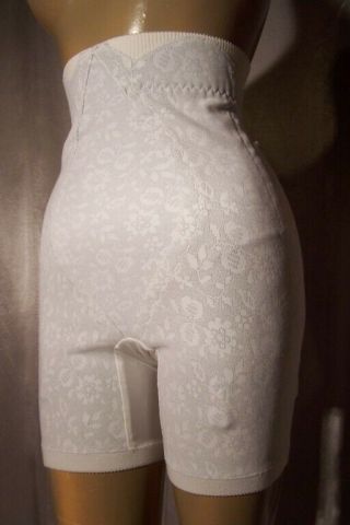 Sculpting Highwaist Rubbery Playtex Vintage Long Leg Girdle Shaper Panties Xxxl
