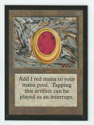 Mox Ruby Collector 