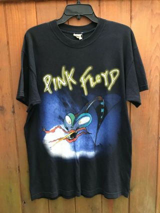 Vintage Pink Floyd The Wall T Shirt Euc Size L Vtg Thin 50 50 Screen Stars Promo
