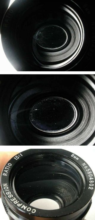 “Rare 8mm 1.  5x Anamorphic” Yashica Boxed Scope Anamorphic Lens With Adapter 4