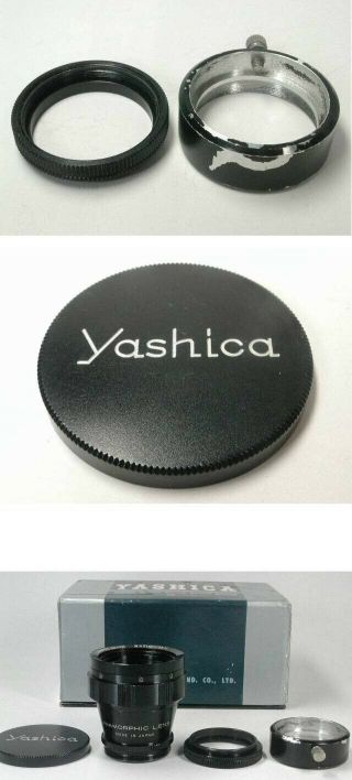 “Rare 8mm 1.  5x Anamorphic” Yashica Boxed Scope Anamorphic Lens With Adapter 7