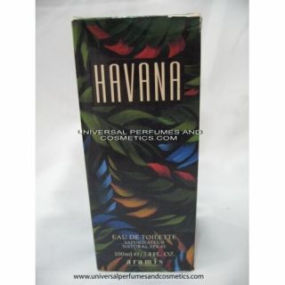 Havana Aramis 50 Ml/17 Edt Nib Formula Cologne Fragrance Men Vintage