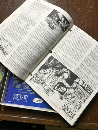 Vintage 1981 D&D Dungeons and Dragons Adventure Game Basic & Expert Set TSR 6