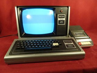 Vintage 1978 Radio Shack Tandy Trs - 80 Micro Computer System Pc W/ Monitor,