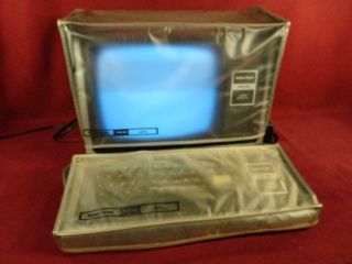 VINTAGE 1978 RADIO SHACK TANDY TRS - 80 MICRO COMPUTER SYSTEM PC W/ MONITOR, 5