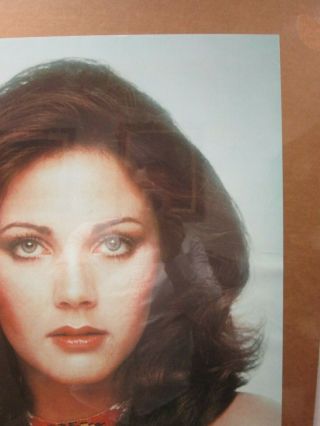 LINDA CARTER 1977 WONDER WOMAN SINGER VINTAGE POSTER GARAGE CNG160 2