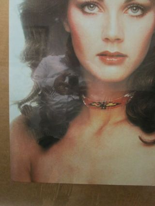 LINDA CARTER 1977 WONDER WOMAN SINGER VINTAGE POSTER GARAGE CNG160 4