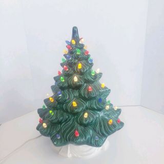 VTG Ceramic Christmas Tree 16 