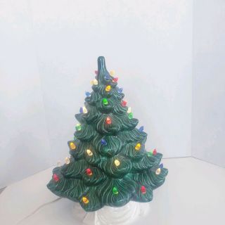 VTG Ceramic Christmas Tree 16 