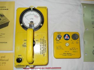 Vintage Civil Defense Radiation Detection Kit CD V - 777 - 2 6