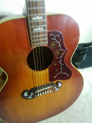 Vintage Dorado 5967 Acoustic 6 String Guitar RARE 2