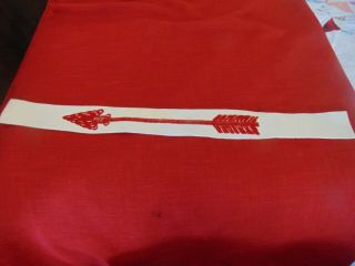 Bsa Rare Vintage Order Of The Arrow Sash - Boy Scouts 1940’s 50 