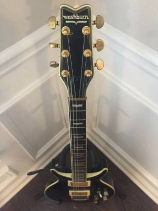 Vintage 1979 Washburn Eagle with hard shell case 3