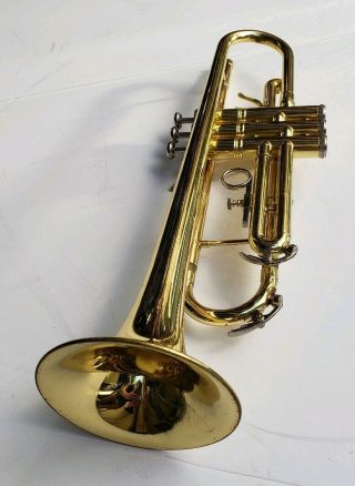 Vintage C G Conn Director 27b Bb Trumpet 2ML Hard Case 7c Conn Mouthpiece 3