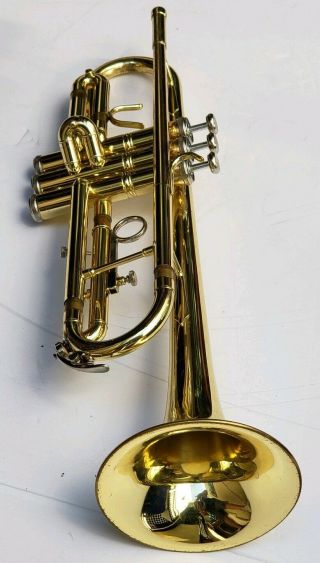 Vintage C G Conn Director 27b Bb Trumpet 2ML Hard Case 7c Conn Mouthpiece 4